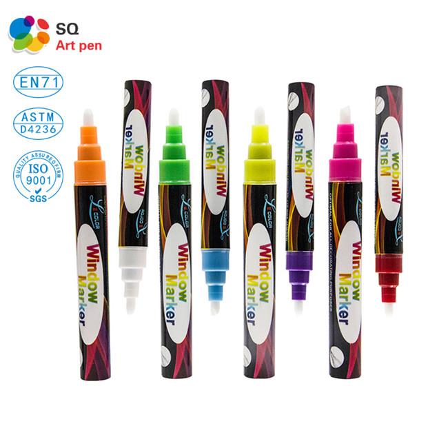 Reversible Tip Window Chalk Pen