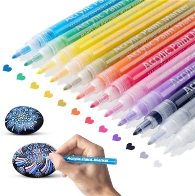 12colors Acrylic Paint Marker